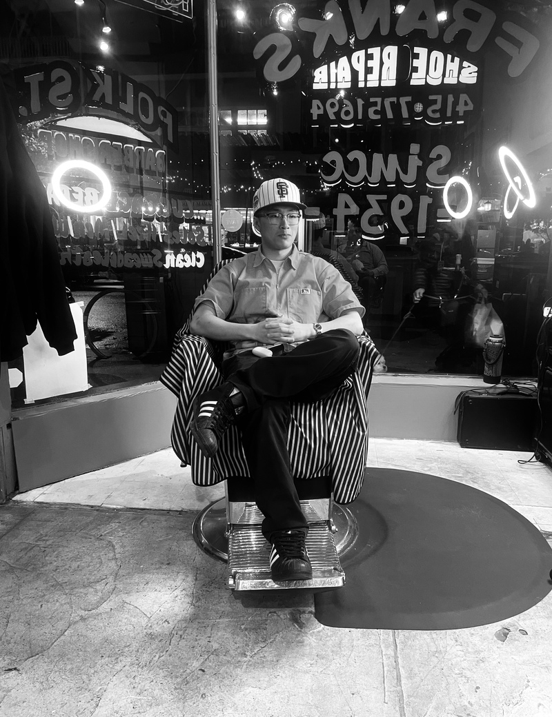 Mac, Polk Street barber